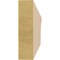 Ekena Millwork 2in. W x 8in. H x 28in. L Rivera Woodgrain TimberThane Rafter Tail, Primed Tan RFTUR02X08X28RIVRCPR - alternate 5